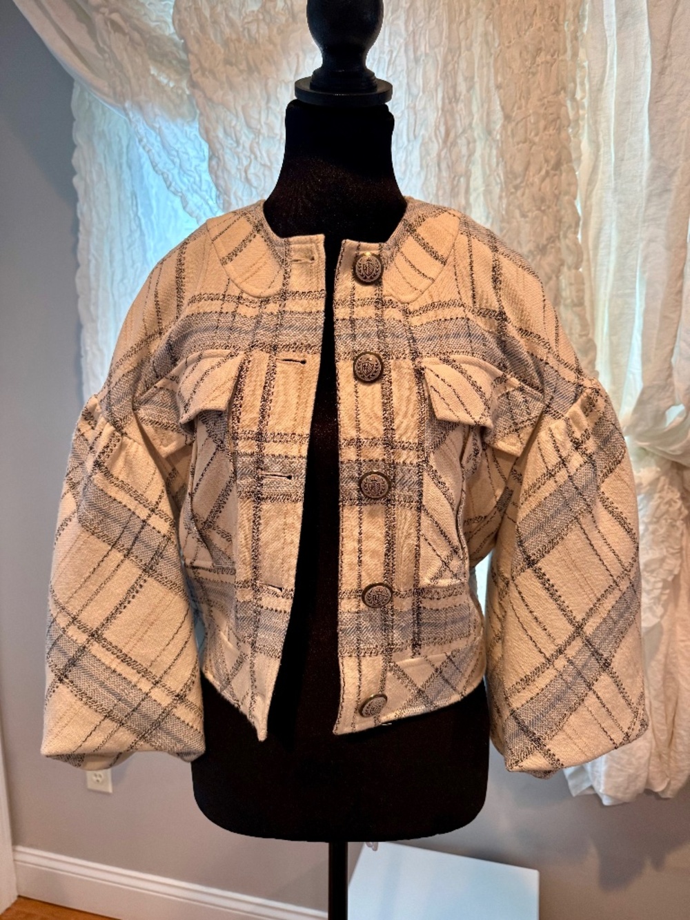 Veronica Beard Nikolai Tweed Jacket size 2